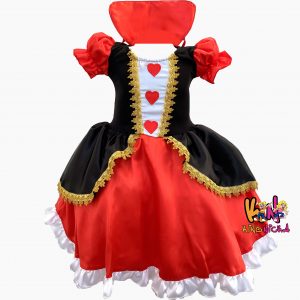 Fantasia Luxo Rainha de Copas