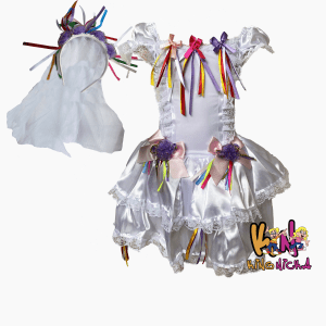 Vestido Junino Infantil Noivinha