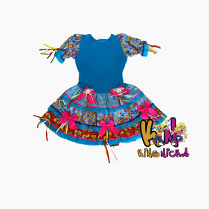 Vestido Junino Adulto Isabella