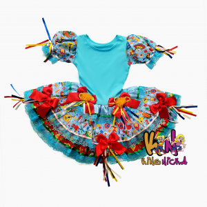 Vestido Junino Infantil Isabella