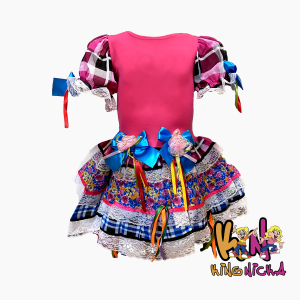 Vestido Junino Infantil Charlotte