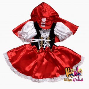 Fantasia Luxo Chapéuzinho Vermelho