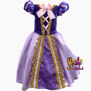 Fantasia Luxo Princesa Rapunzel